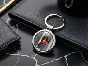 Metal Acrylic Keyfob Alloy Stylish Style